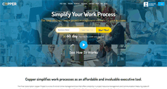 Desktop Screenshot of copperproject.com