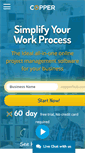 Mobile Screenshot of copperproject.com